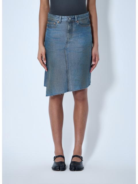 Our Legacy Our Legacy Women Asymmetric Denim Skirt