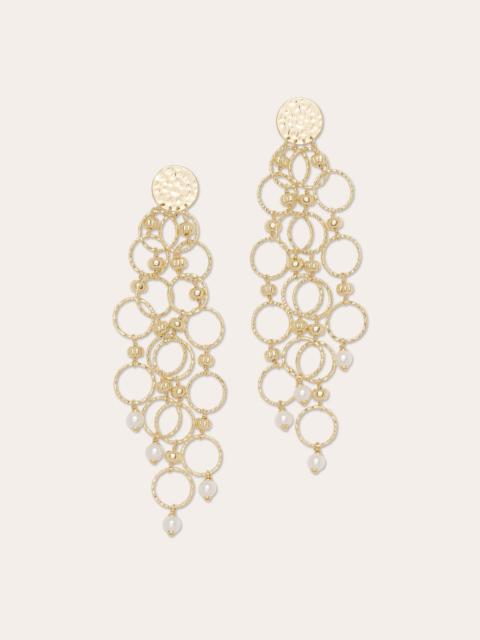 RAMY BROOK Lila Beaded Chandelier Earrings
