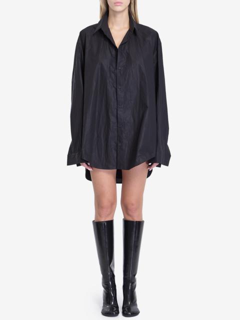 Suspended shirt dress