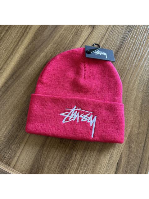 Stüssy stussy beanie hat pink