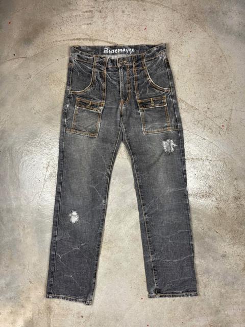 Other Designers Distressed Denim - Buzemayge japan bush pocket distressed denim