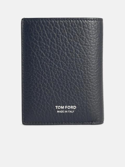 TOM FORD BLACK LEATHER CARDHOLDER
