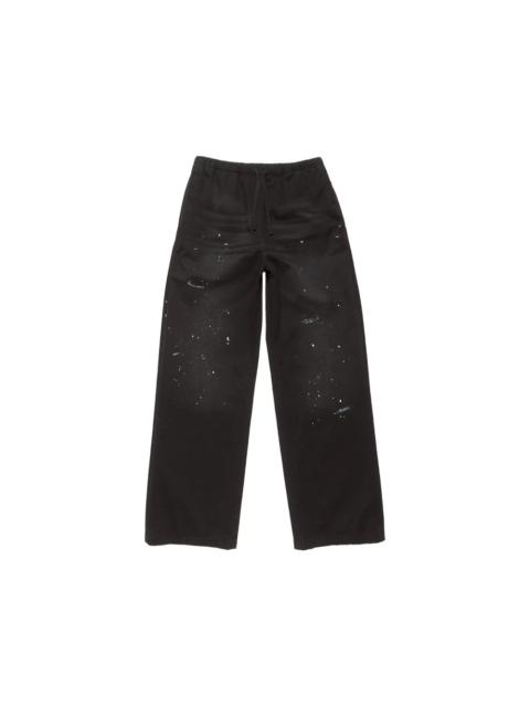 Acne Studios Acne Studios Black Trousers - Regular & Straight-Leg Trousers Men