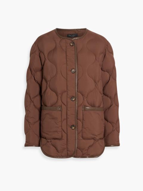 rag & bone Tatiana quilted shell jacket