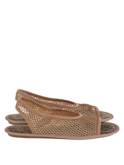 FERRAGAMO Ferragamo Anio Mesh Slingback Sandals, Size 7 C