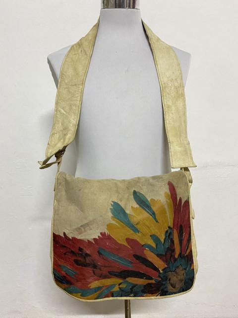 Japanese Brand - MASAKI MATSUSHIMA HOMME Cow Leather Painter Bag