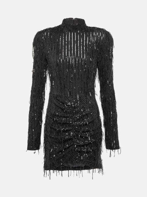 ROTATE Sequined minidress
