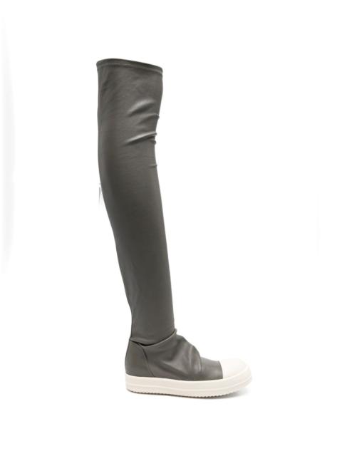 Rick Owens Rick Owens Women Leather Over-The-Knee Boots
