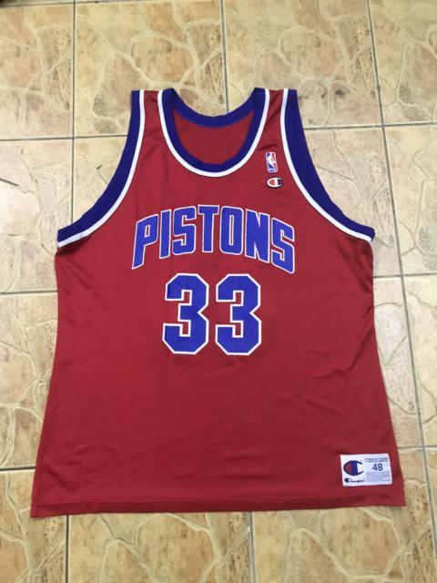 Other Designers Vintage Champion Jersey Detroit Piston Grant Hill 90s