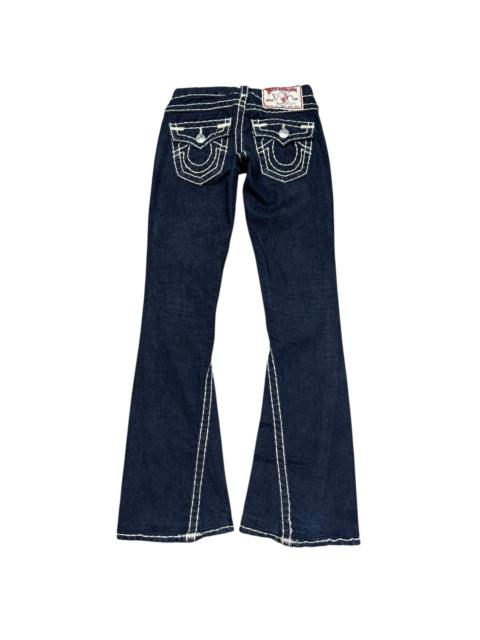 Other Designers True Religion Joey Super T Flare Jeans Big Stitch