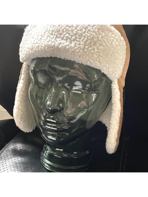 Other Designers Winter Men's White and Tan Hat