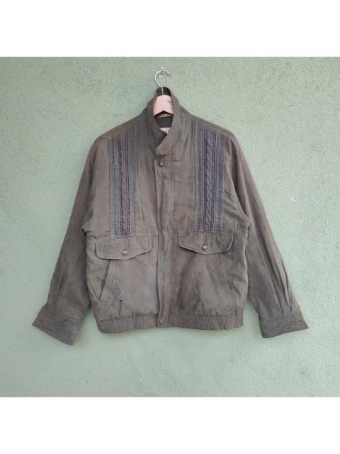 Other Designers Designer - Vintage TROY BROS Nice Design Zipper Ups Jacket