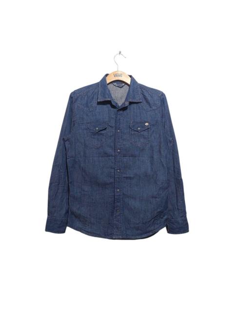 Diesel Diesel Sonora Western Chambray Denim Shirt
