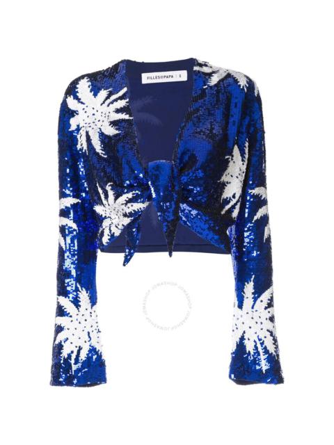 Other Designers Filles A Papa Sequins Embroidery Top, Brand Size 1