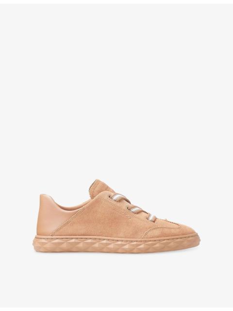 JIMMY CHOO Diamond Light Flex Suede Trainers