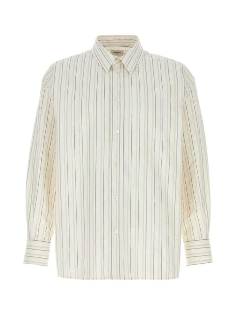 SAINT LAURENT Saint Laurent Men Embroidered Cotton Shirt