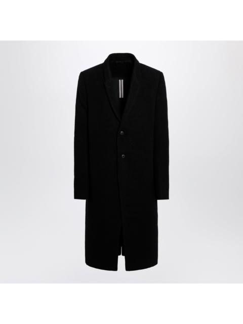 Rick Owens Rick Owens Black Single-Breasted Wool Coat Men