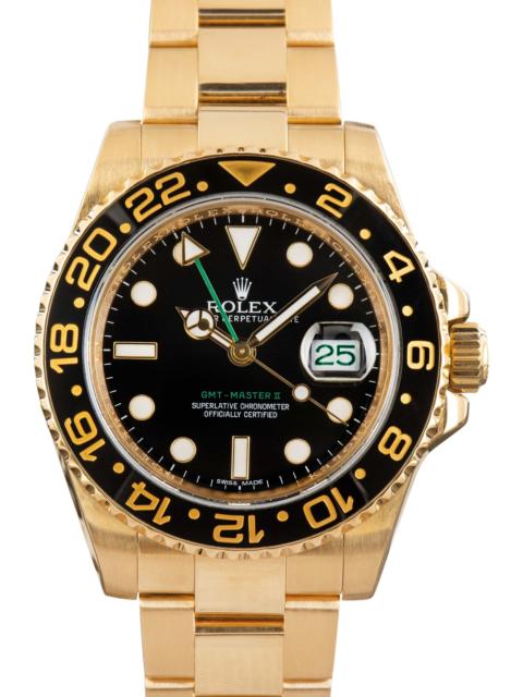 ROLEX Rolex GMT-Master II Ref 116718 Black Dial