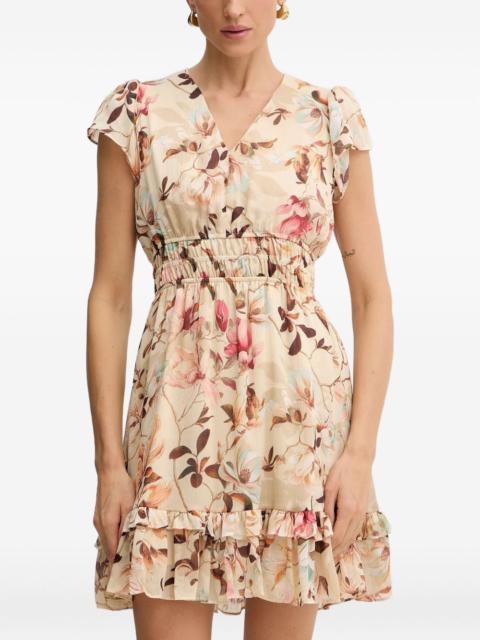GUESS USA floral-print mini dress