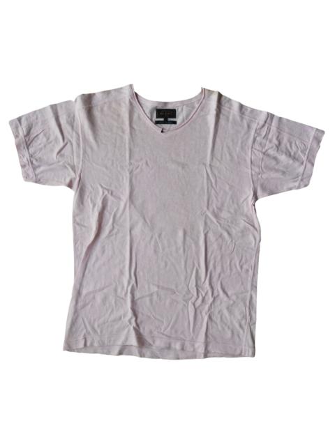 BEAMS PLUS Beams Plus Made in Japan Faded Pink V-Neck T-Shirt Americana
