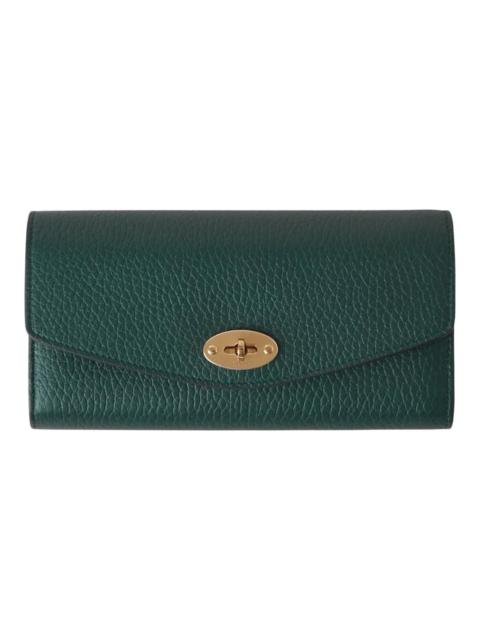 Mulberry Darley Wallet Heavy Grain (Mulberry Green)