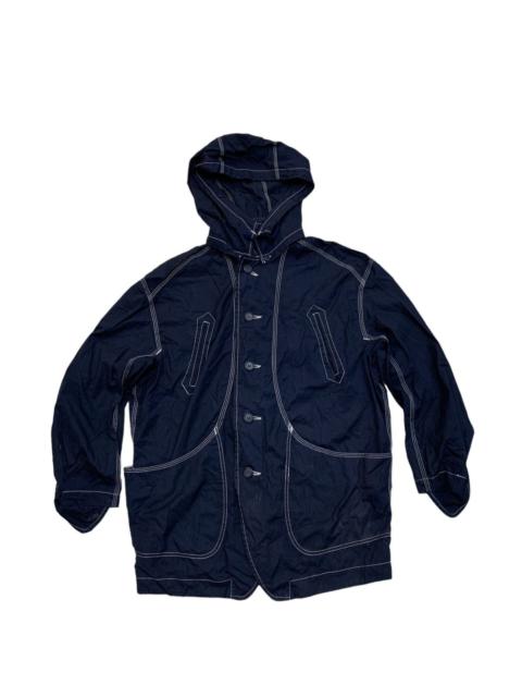 Other Designers Vintage - UNRELEASED STRIPED TRENCH LONG COAT JACKET