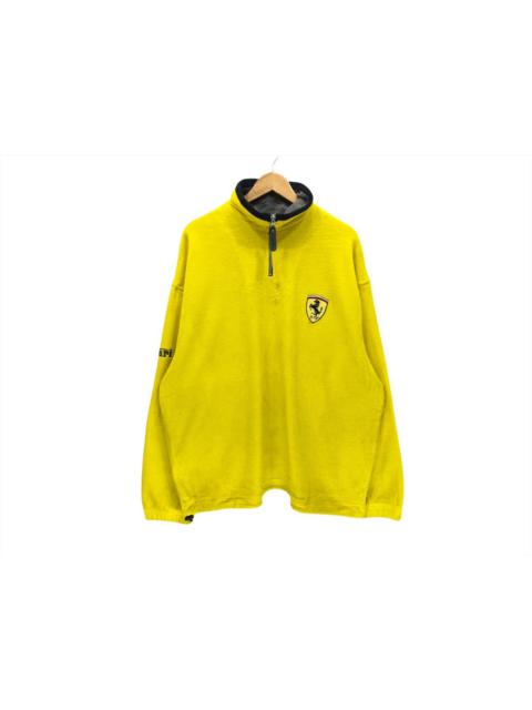Other Designers Vintage - Vntge Ferrari 90s 1997 F1 Racing Team Fleece Sweater XXL XL