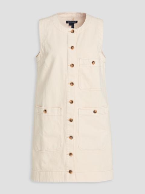 VERONICA BEARD Oakley denim mini dress