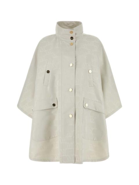 Max Mara Chalk Jacquard Cape