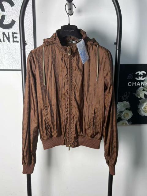 GUCCI Gucci Full Print Zip Up Jacket