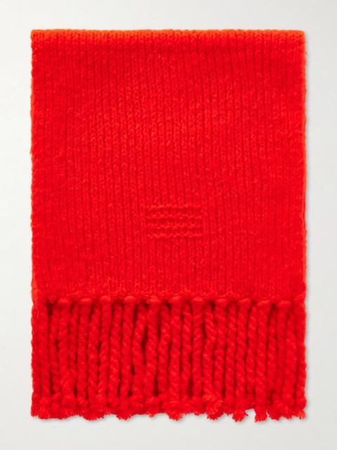 GUEST IN RESIDENCE Cloud Tasseled Ribbed Wool-blend Scarf