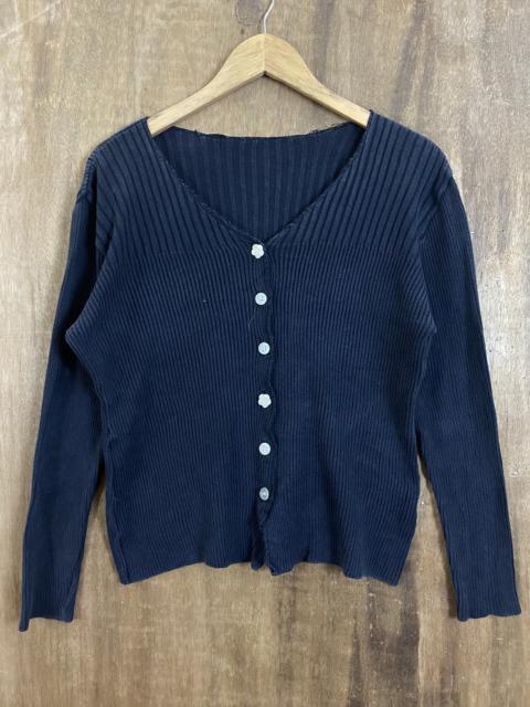 Other Designers Homespun Knitwear - 22 Octobr Faded Black Like Pleated Knit Eeeaters #1717