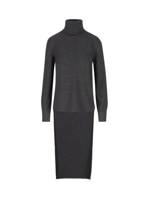 Givenchy High-neck Long-sleeved Train Sweater
