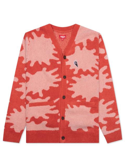 ICECREAM SPLAT SWEATER - TRUE RED