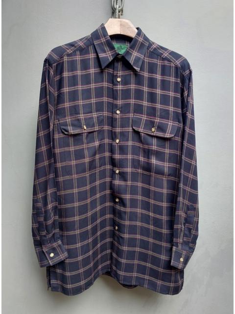 Jean Paul Gaultier Junior Gaultier Plaid Button Up Shirt