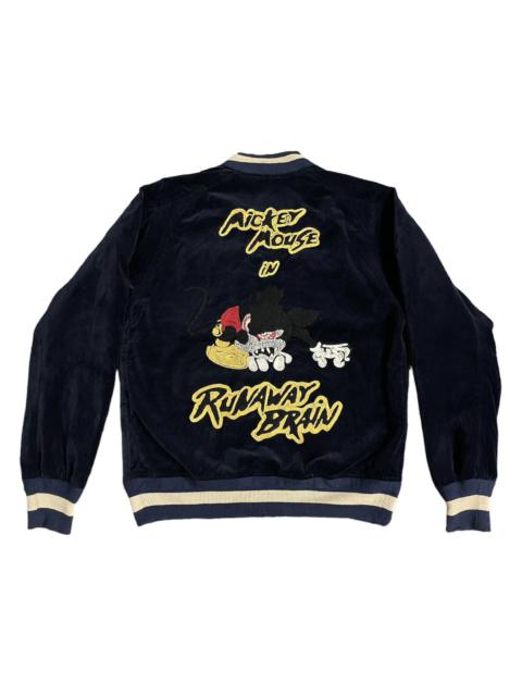 VINTAGE RUNAWAY BRAIN MICKEY YOKOSUKA JUMPER VELVET JACKET