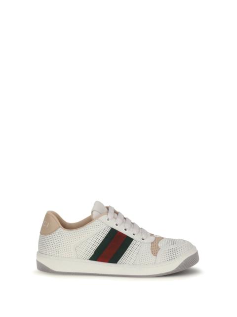 GUCCI Gucci Women's Screener Sneakers White