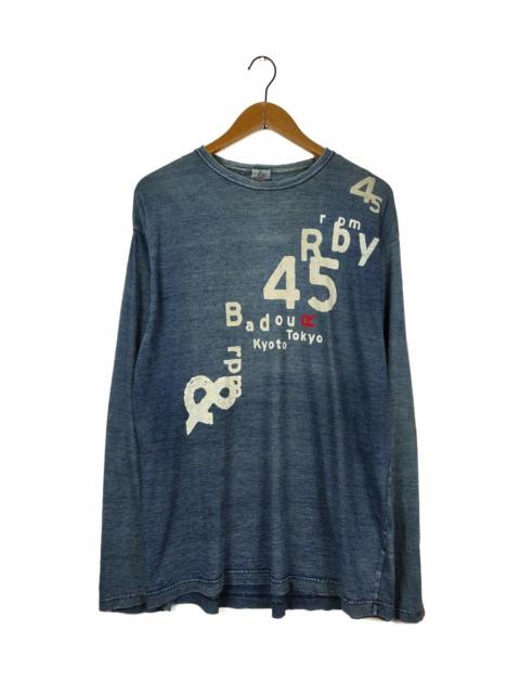 Other Designers 45rpm - Badou-R Kyoto Sanjyo Distressed Long Sleeves