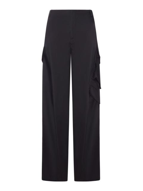 Alaïa Alaia Women Taffeta Cargo Pants
