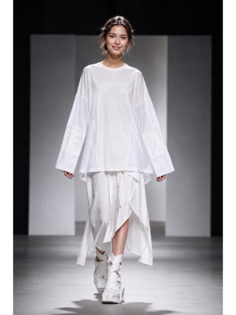 Comme Des Garçons 2018 Junya Watanabe Comme des Garçons Flared Patchwork Top