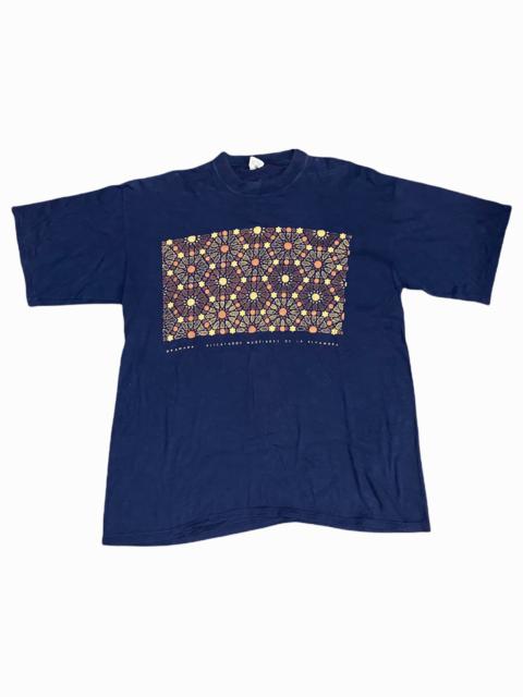 Other Designers Vintage - Vintage 90s Historical Landmarks painting Artwork