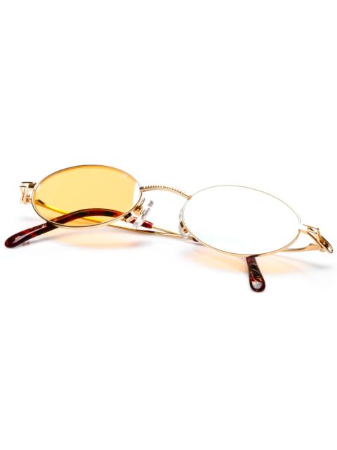 Other Designers Paolo Gucci 7456 HINI 21k Gold Plated (Yellow Multi Flash)