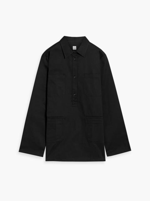 TOTEME Cotton-twill shirt