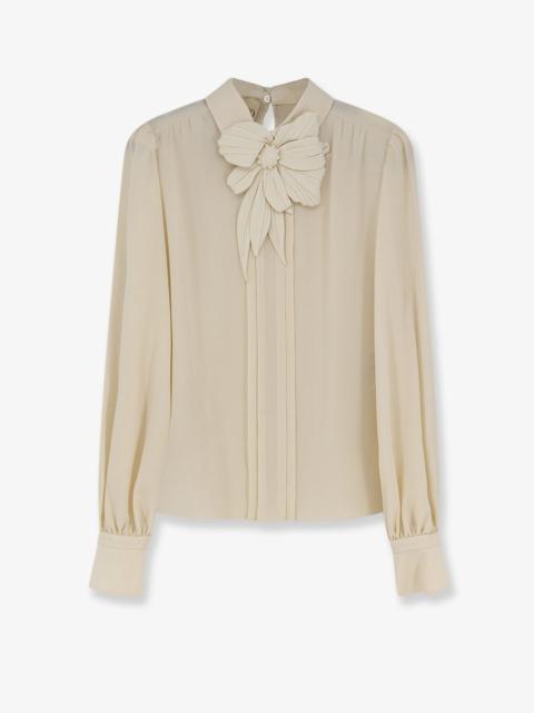 Valentino Valentino Silk Shirt Beige Women