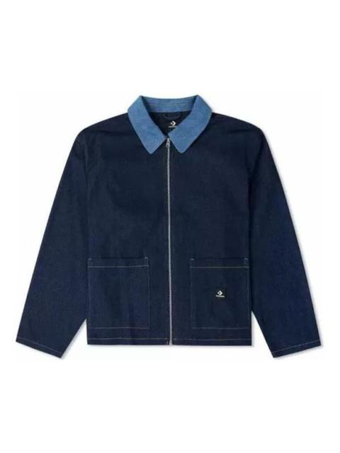 Converse Converse Denim Shirt Jacket 'Night Indigo' 10024867-A01
