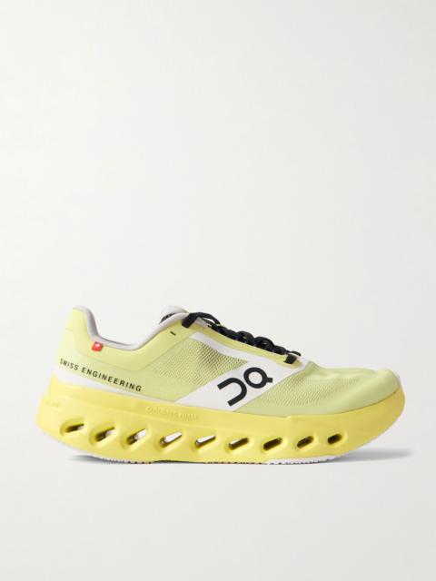 On Cloudsurfer Next Z5 rubber-trimmed mesh sneakers Bright yellow