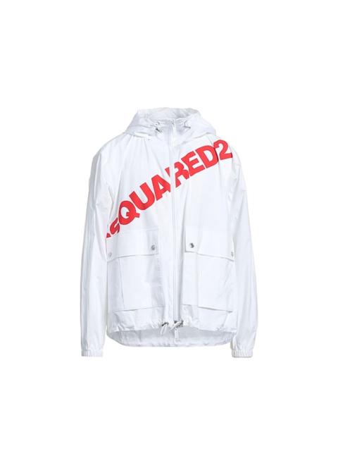 DSQUARED2 Dsquared2 Logo Hooded Windbreaker Men