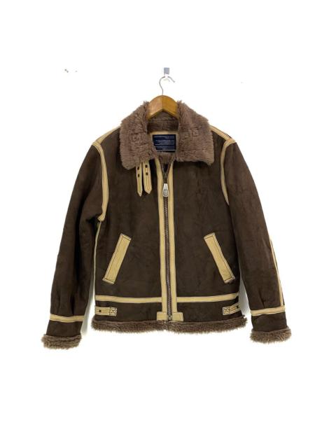 Other Designers Avirex Sherpa Jacket Military Design B3 Nice Design