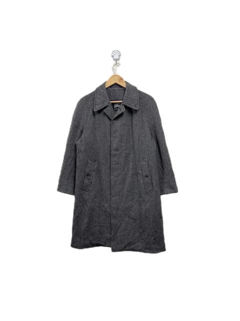 Vintage BURBERRY wool overcoat trench jacket