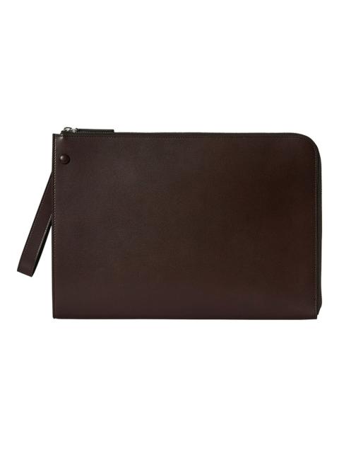 The Row Large Portfolio Wristlet